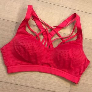 Victoria secret vibrant red sports bra 34B